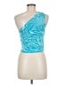 Collusion Teal Sleeveless Top Size 6 - photo 2