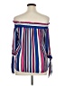 Love By Design 100% Polyester Blue 3/4 Sleeve Blouse Size XL - photo 2