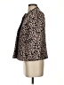 Ann Taylor LOFT Animal Print Gold Coat Size S - photo 5