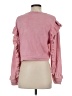 LoveShackFancy 100% Cotton Pink Sweatshirt Size S - photo 2