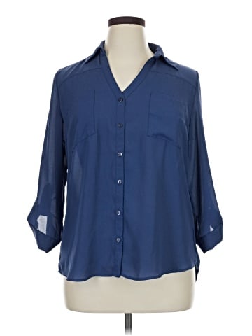 BCX 3/4 Sleeve Blouse (view 1)