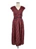 Shein Stripes Orange Casual Dress Size 8 - 10 - photo 1