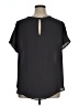 Torrid 100% Polyester Black Short Sleeve Blouse Size 1X Plus (1) - photo 2
