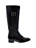 Tory Burch 100% Leather Solid Brown Black Boots Size 9 1/2 - photo 1