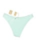 Berlook Solid Green Swimsuit Bottoms Size M - photo 2