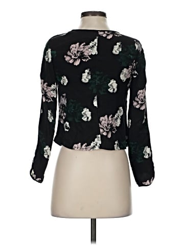 A.L.C. Long Sleeve Silk Top (view 2)