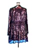 Boohoo 100% Polyester Blue Cocktail Dress Size 18 - photo 2