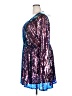 Boohoo 100% Polyester Blue Cocktail Dress Size 18 - photo 5