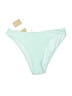 Berlook Solid Green Swimsuit Bottoms Size M - photo 1