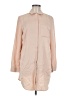 Chico's Tan Long Sleeve Button-Down Shirt Size Med (1) - photo 1