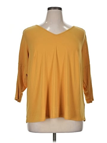 Adrianna Papell 3/4 Sleeve Top (view 1)