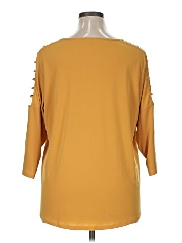 Adrianna Papell 3/4 Sleeve Top (view 2)