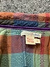 Assorted Brands 100% Cotton Plaid Brown Long Sleeve Button-Down Shirt Size L - photo 7