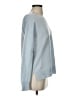 Aqua 100% Cashmere Blue Cashmere Pullover Sweater Size S - photo 4