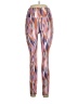 SAVVI Print Pink Active Pants Size L - photo 1
