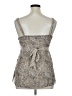 Iz Byer Silver Sleeveless Blouse Size XL - photo 2