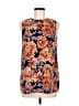 Babaton 100% Polyester Floral Orange Sleeveless Blouse Size M - photo 1