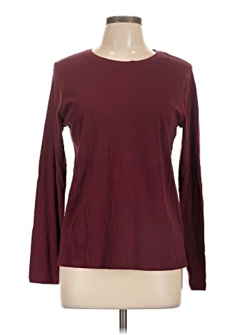 Time and Tru Long Sleeve T-Shirt (view 1)