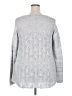 Preswick & Moore Silver Pullover Sweater Size 2X - photo 2
