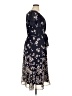 Studio One 100% Polyester Floral Blue Casual Dress Size 16 - photo 4