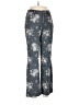 Anthropologie Print Gray Casual Pants Size 10 - photo 1