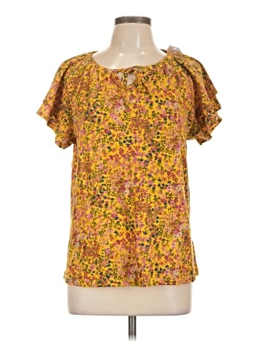 Time and Tru Short Sleeve Blouse (view 1)