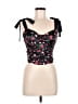 Et Clet Black Sleeveless Top Size M - photo 1