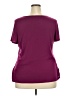 Sejour Purple Short Sleeve Top Size 2X - photo 2