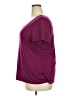 Sejour Purple Short Sleeve Top Size 2X - photo 5