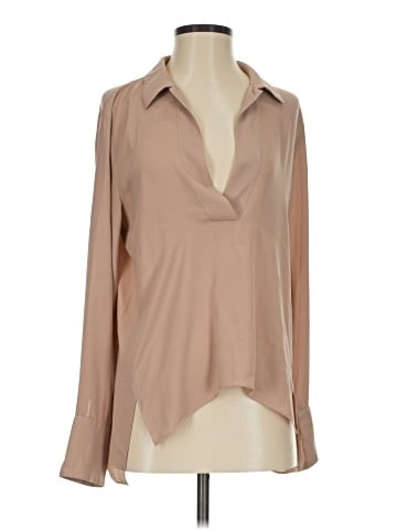 Olivaceous Long Sleeve Blouse (view 1)