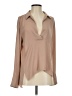 Olivaceous 100% Polyester Tan Long Sleeve Blouse Size S - photo 1