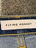 Flying Monkey Hearts Blue Jeans Size 26 waist - photo 4