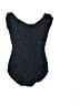 Assorted Brands Solid Black One Piece Swimsuit Size M - photo 1