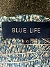 Blue Life 100% Viscose Blue Skort Size XS - photo 3