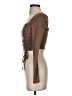 Shein Brown Long Sleeve Top Size 2 - photo 5