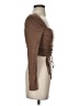 Shein Brown Long Sleeve Top Size 2 - photo 4