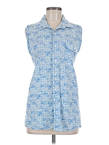 IZOD Sleeveless Button-Down Shirt (view 1)