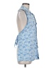 IZOD Blue Sleeveless Button-Down Shirt Size M - photo 4