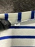 Unbranded Blue White Sleeveless Button-Down Shirt Size M - photo 7