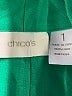 Chico's 100% Linen Green Blazer Size Med (1) - photo 6