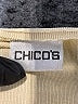 Chico's 100% Cotton Ivory Long Sleeve Henley Size Lg (2) - photo 7