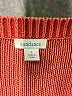 Sundance 100% Cotton Red Sweater Vest Size S - photo 7