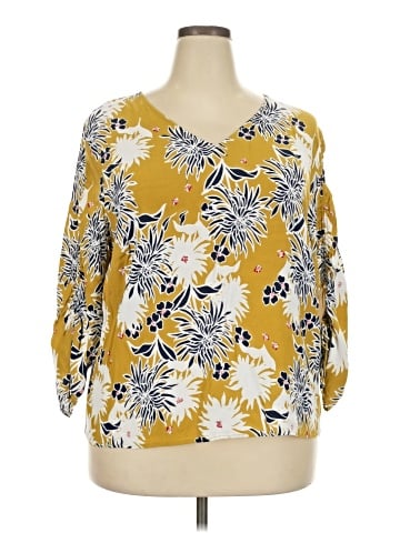 Sejour 3/4 Sleeve Blouse (view 1)
