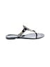 Jack Rogers Silver Flip Flops Size 6 - photo 1