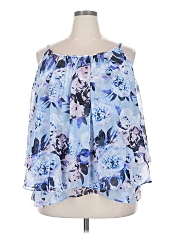 Jennifer Lopez Sleeveless Blouse (view 1)