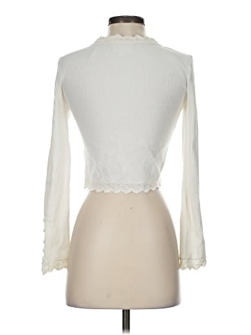 Line & Dot Long Sleeve Blouse (view 2)