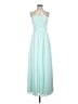 Tevolio Teal Cocktail Dress Size 4 - photo 1