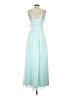 Tevolio Teal Cocktail Dress Size 4 - photo 2