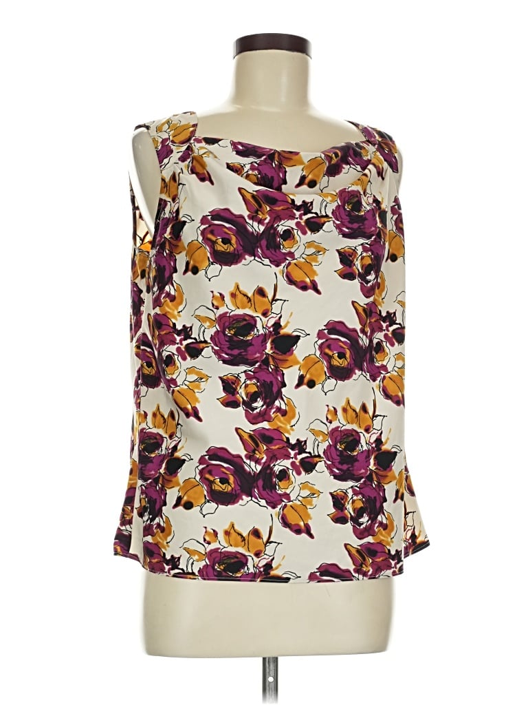 Pre-owned 212 Collection 3/4 Sleeve Blouse In Ivory