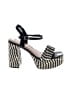 Universal Thread Houndstooth Black Heels Size 8 1/2 - photo 1